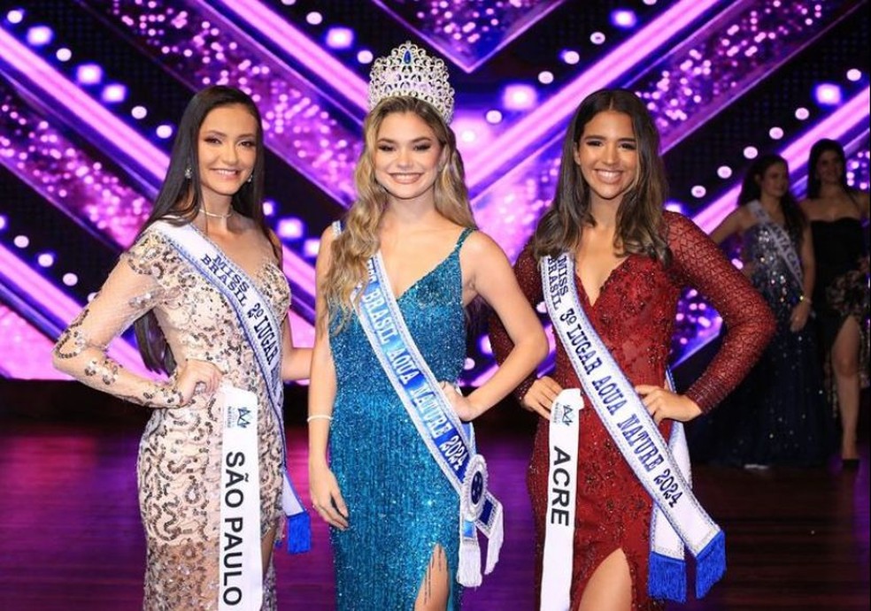 Miss Brasil Aqua Nature foi realizado em Joinville, em SC — Foto: Divulgação