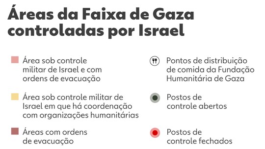 Exército de Israel se prepara para reassentar palestinos para o sul de Gaza - Moradores da Cidade de Gaza vão começar a receber tendas e outros equipamentos antes de serem tirados da região. Anúncio ocorre dias após Israel anunciar nova ofensiva para tomar o controle do maior centro urbano do território.