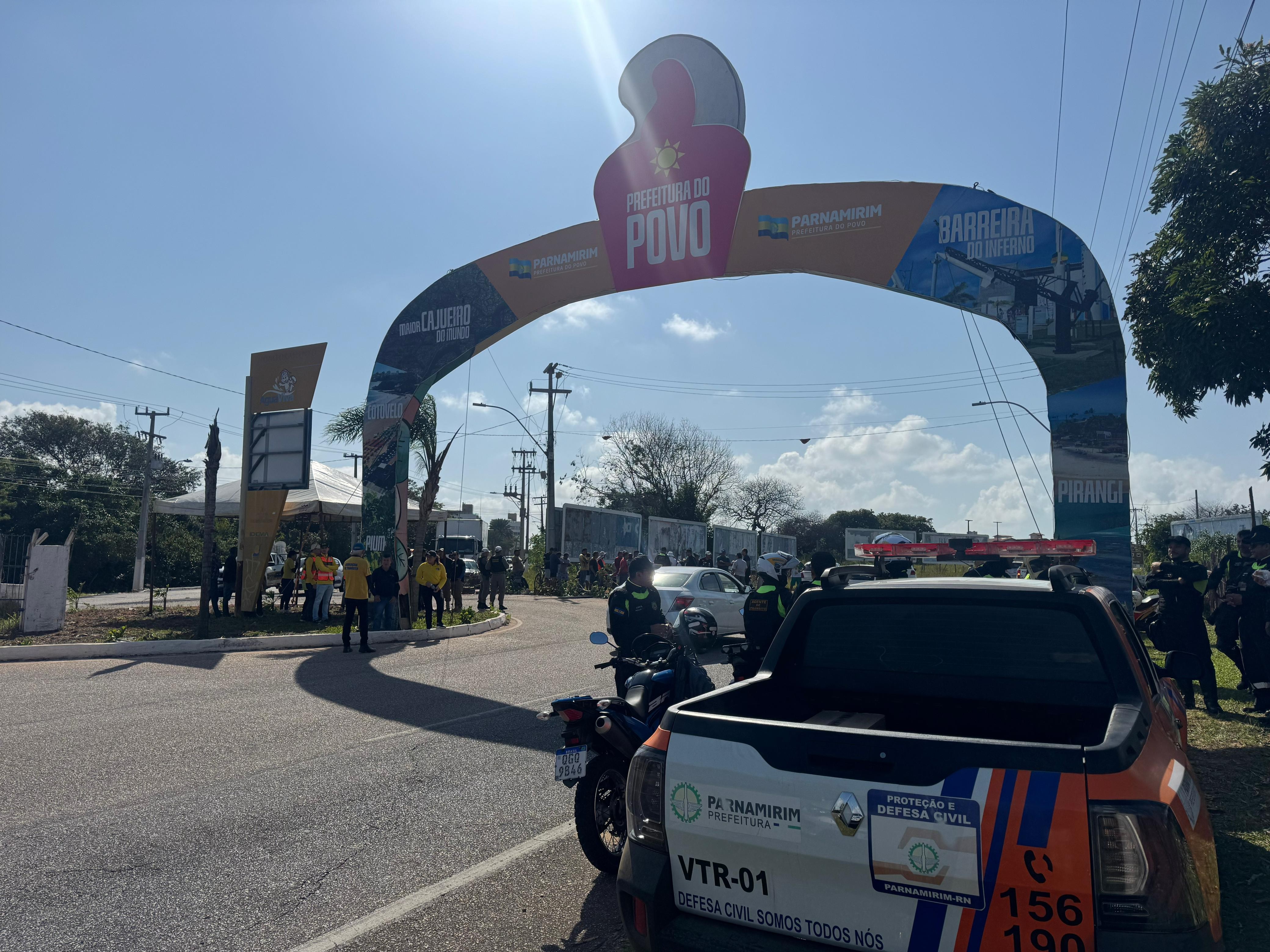 Protesto leva prefeitura a suspender alterações no trânsito em Pirangi