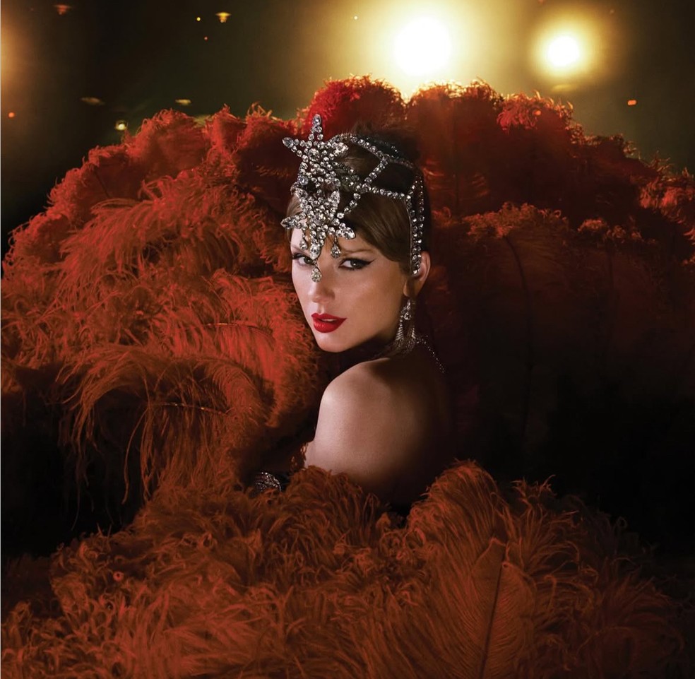 Taylor swift lan&ccedil;a seu novo &aacute;lbum 'The life of a showgirl' &mdash; Foto: Reprodu&ccedil;&atilde;o/Redes Sociais