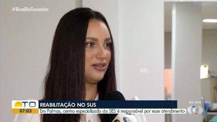 Serviços de reabilitação são oferecidos gratuitamente pelo SUS em Palmas