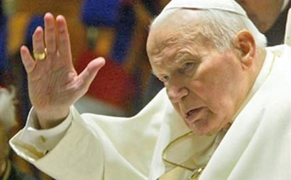 Em 1985, o papa Jo�o Paulo II pediu perd�o aos africanos pelo tr�fico de escravizados praticado por crist�os.  � Foto: g1/Arquivo