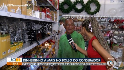 Pagamento do 13º eleva expectativa de vendas no comércio