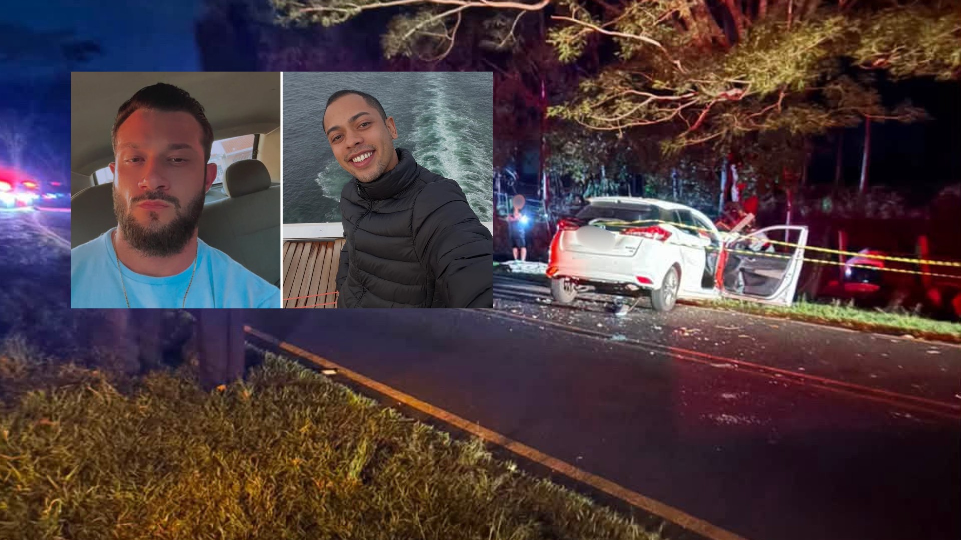 Irmão de empresário morto a tiros em bar e outros dois homens morrem em acidente entre carros no interior de SP