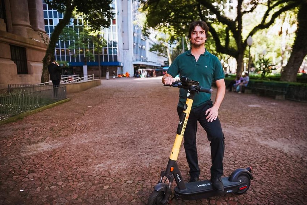 Francisco Forbes, CEO da Whoosh no Brasil — Foto: Cesar Lopes/Whoosh