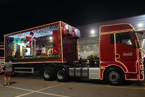 Veja o trajeto da Caravana Iluminada de Natal da Coca-Cola em Uberlândia, Uberaba e região