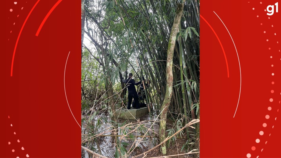 Bombeiros encontraram corpo de homem morto em área alagada pelo ciclone em Novo Hamburgo — Foto: Corpo de Bombeiros de Novo Hamburgo/Divulgação