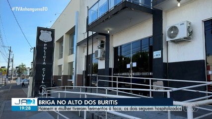 Casal fica ferido após briga no Altos dos Buritis