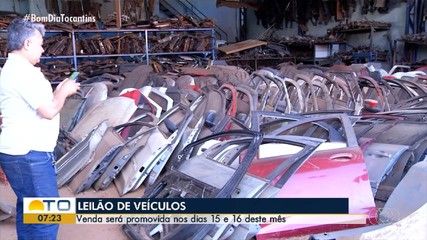 Detran realiza leilão de veículos e sucatas nos dias 15 e 16 de julho