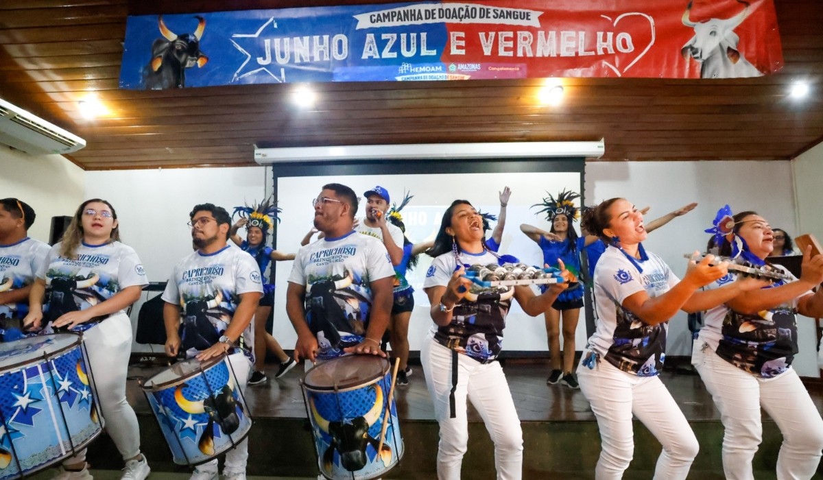 Festival de Parintins inspira disputa solidária por doação de sangue no AM