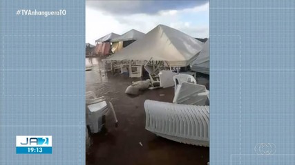 Chuva inesperada afeta cidades no norte e no Bico do Papagaio; confira