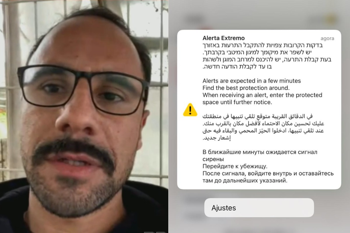 Em menos de cinco horas, paranaense em Israel ouviu sirene de contra-ataque ao menos seis vezes enquanto cuida de pacientes com autismo