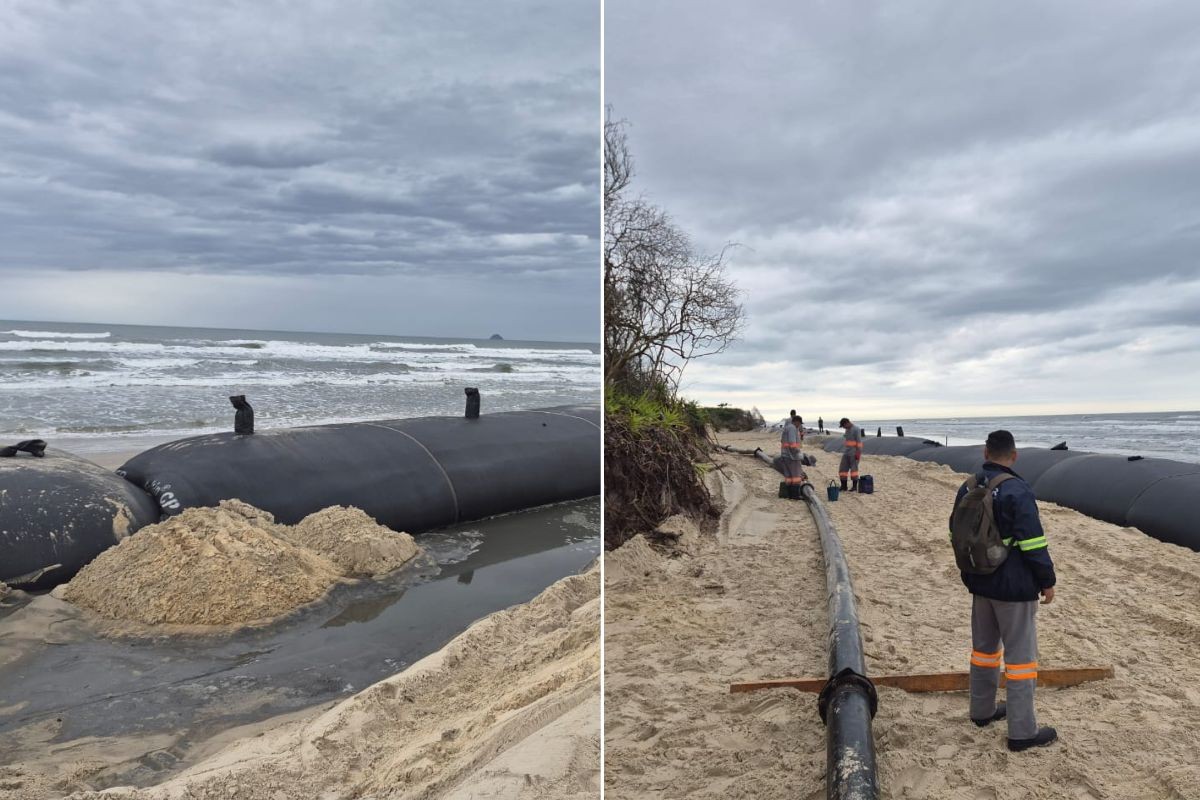 Governo de SP investe R$ 12 mi para impedir desaparecimento de areia em ilha