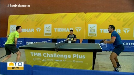 TMB Challenge Plus reuniu ícones do Tênnis de Mesa em Palmas