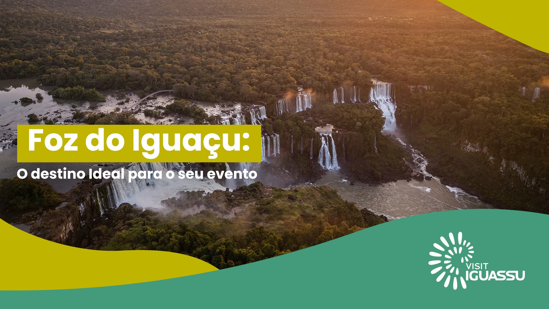 Destino Iguaçu revela sua vibrante infraestrutura para eventos em novo vídeo institucional