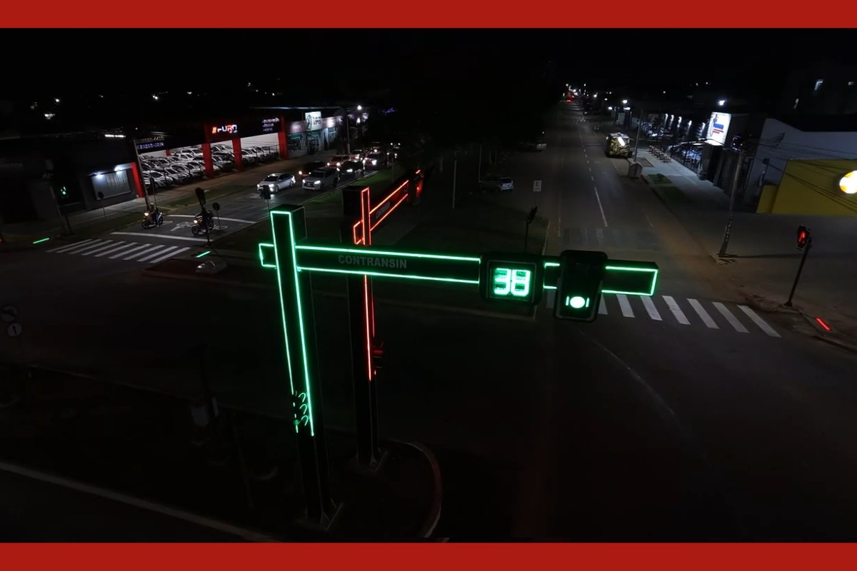 Sinop instala primeiro semáforo inteligente de Mato Grosso