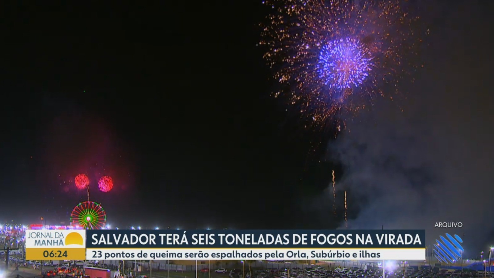 Vídeos do g1 Bahia e TV Bahia - quarta-feira, 31 de dezembro de 2025
