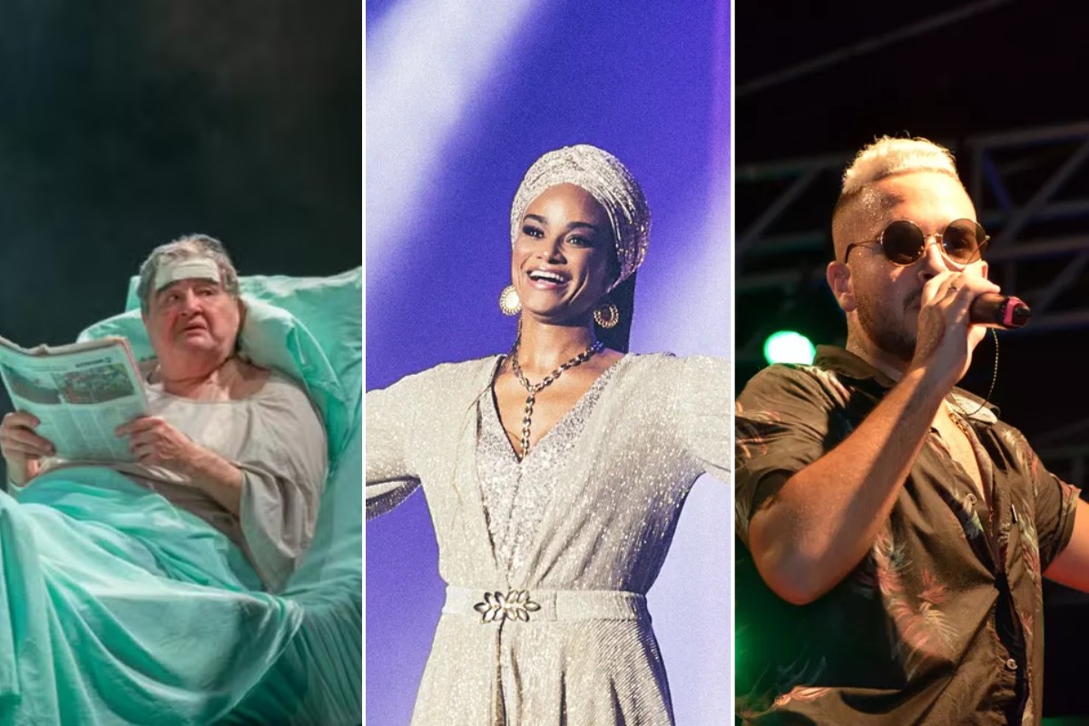 Luciana Mello, Festival da Mata Atlântica, Patrulha Canina, MC G15 e teatro; g1 reúne atrações para o fim de semana 