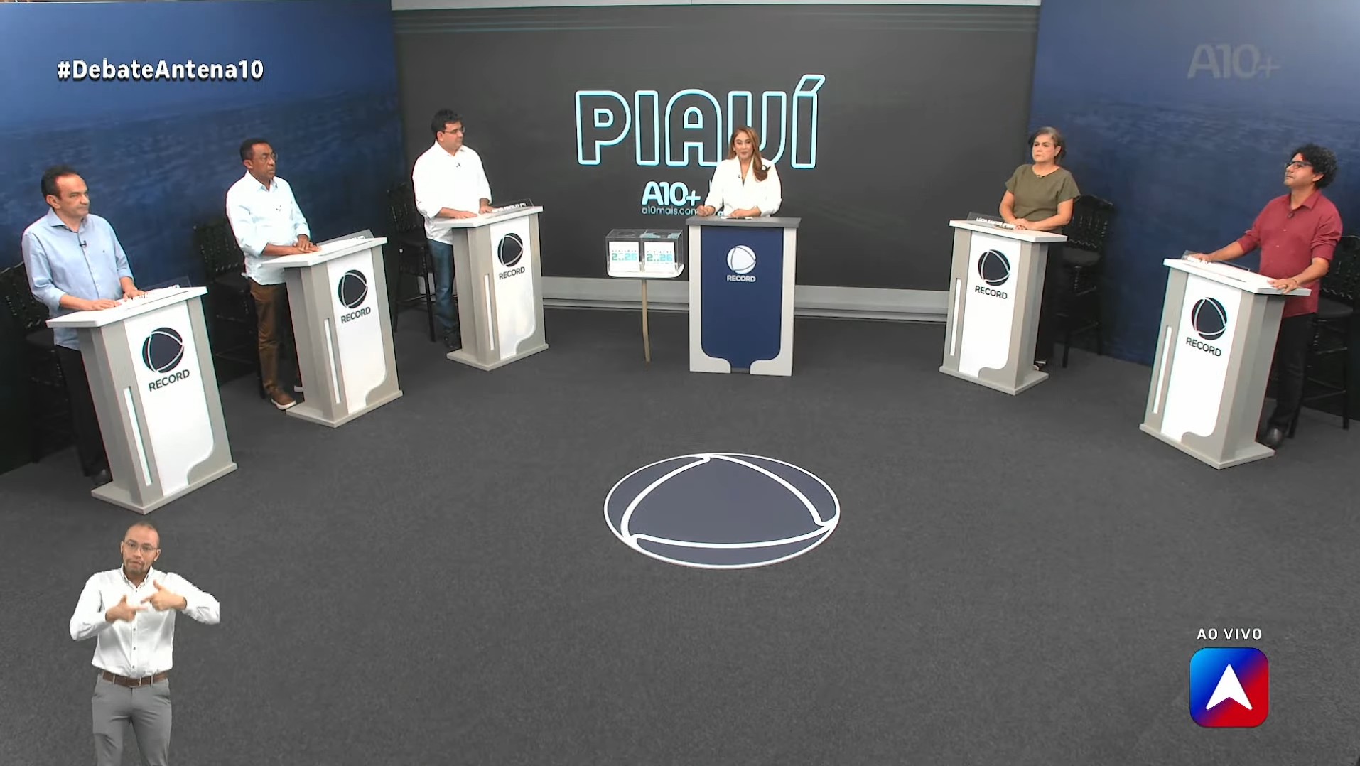 Candidatos ao Governo do Piauí participaram de debate