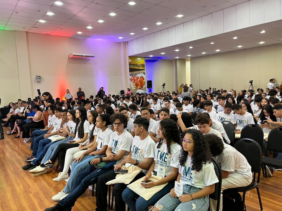 Cerca de 200 estudantes do Piauí são premiados em Torneio de Matemática das Escolas Estaduais — Foto: Izabella Lima / g1 Piauí