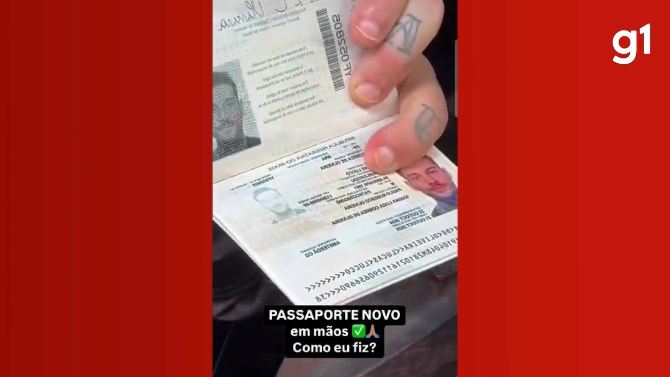 Lucas Lucco tranquiliza fãs após ter prejuízo de R$ 100 mil em furto e mostra novo passaporte em Amsterdã: 'Obrigado a quem acompanhou'