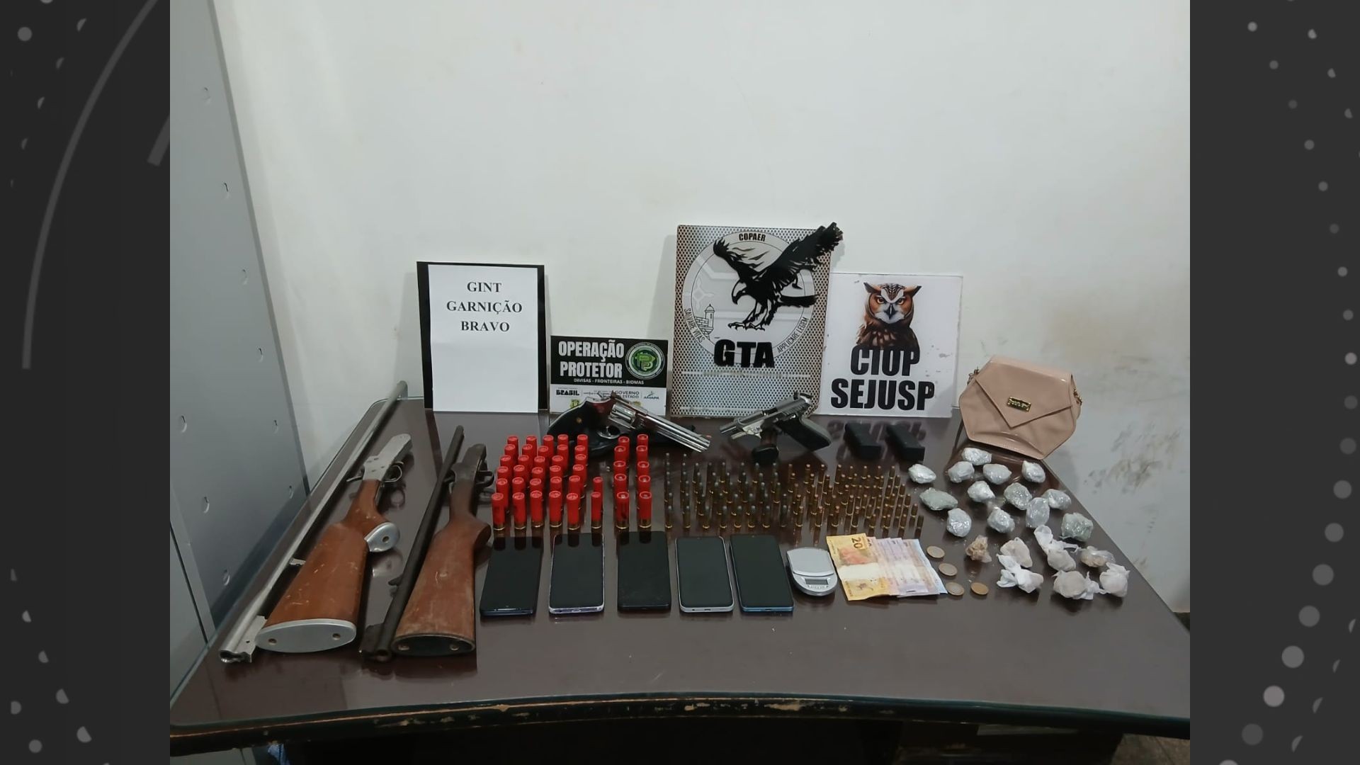 Ação resulta na prisão de investigados por homicídios e tráfico de drogas no Amapá