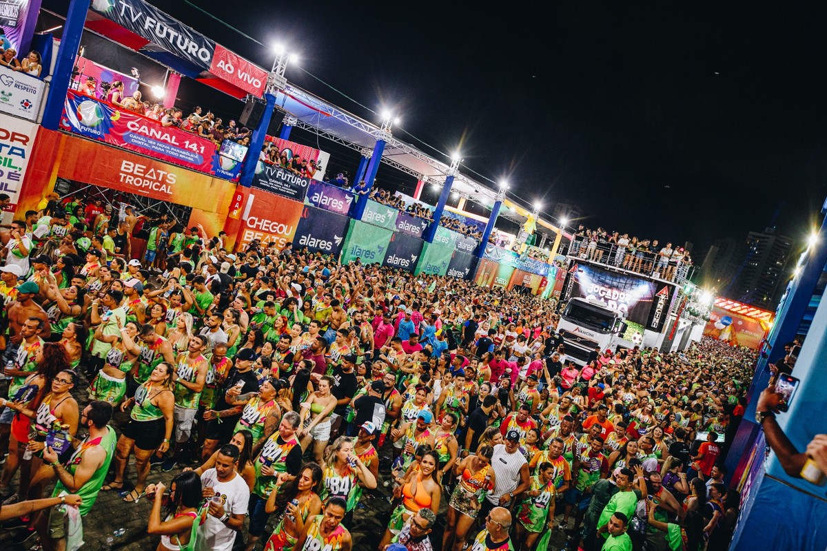 ao vivo a 1ª noite do Carnatal 2024 G1