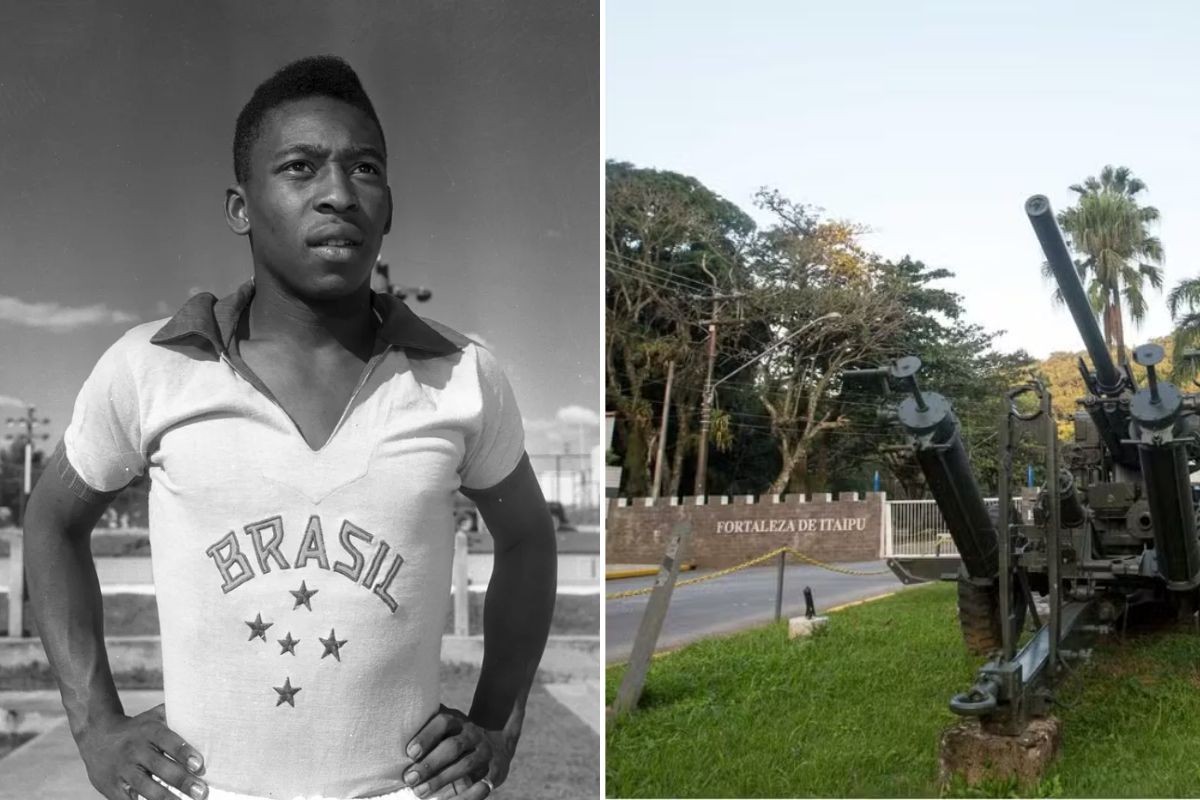 Conheça a fortaleza onde Pelé serviu ao Exército após ganhar a Copa do Mundo de 1958