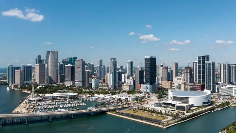 O mercado de imóveis residenciais de Miami passou por um crescimento exponencial na última década — Foto: Getty Images