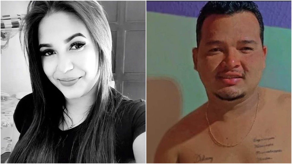 Jheinifer Machado tinha 19 anos e foi assassinada a facadas; Paullo Mesquita é suspeito. — Foto: Reprodução/Redes sociais