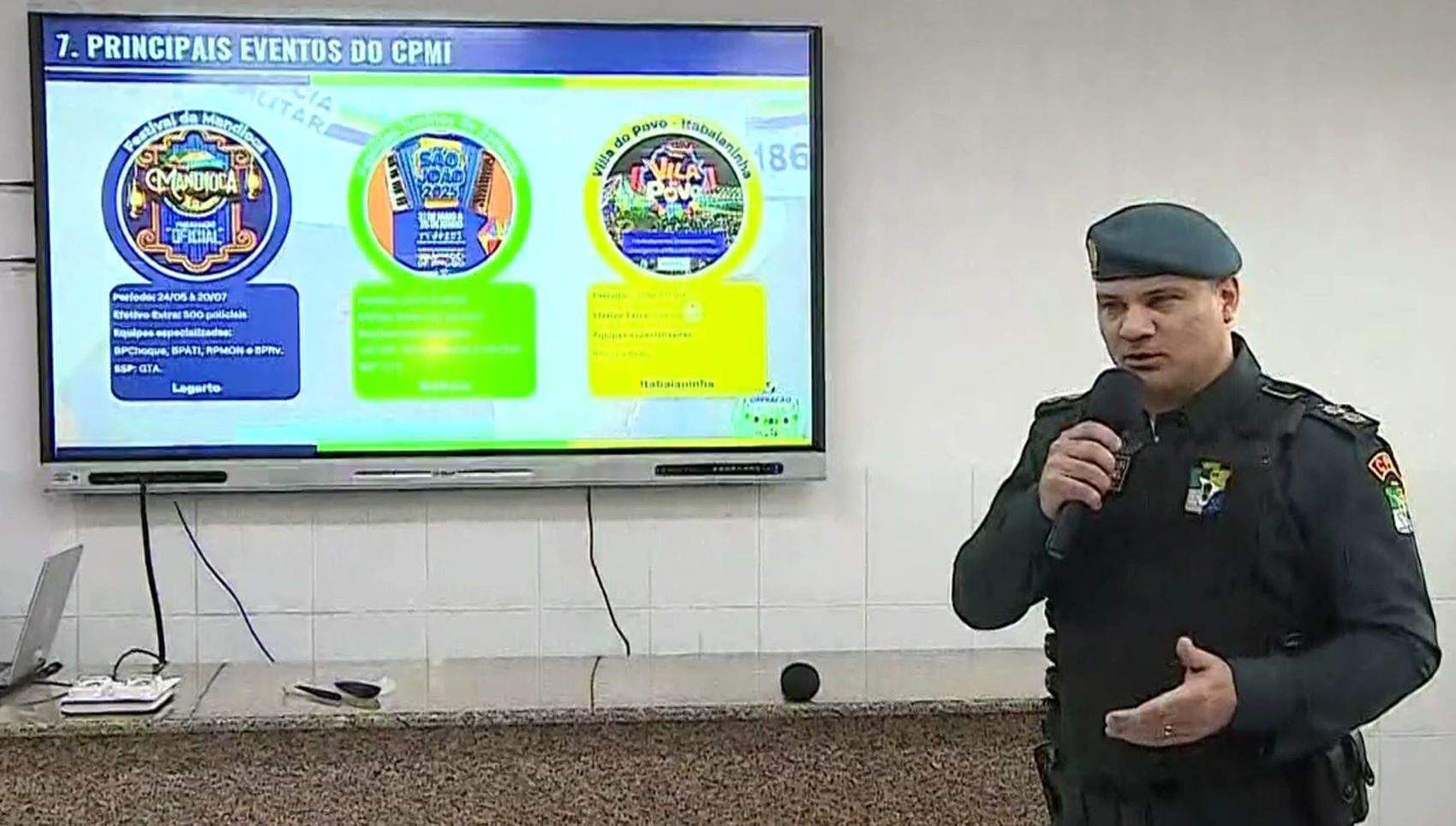 Festas juninas em Sergipe terão reforço no policiamento para evitar confusões e crimes