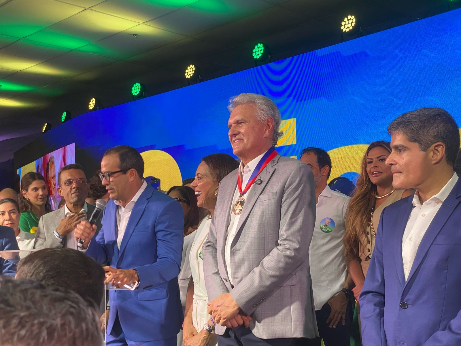Caiado se lança pré-candidato à Presidência pelo União Brasil em evento em Salvador