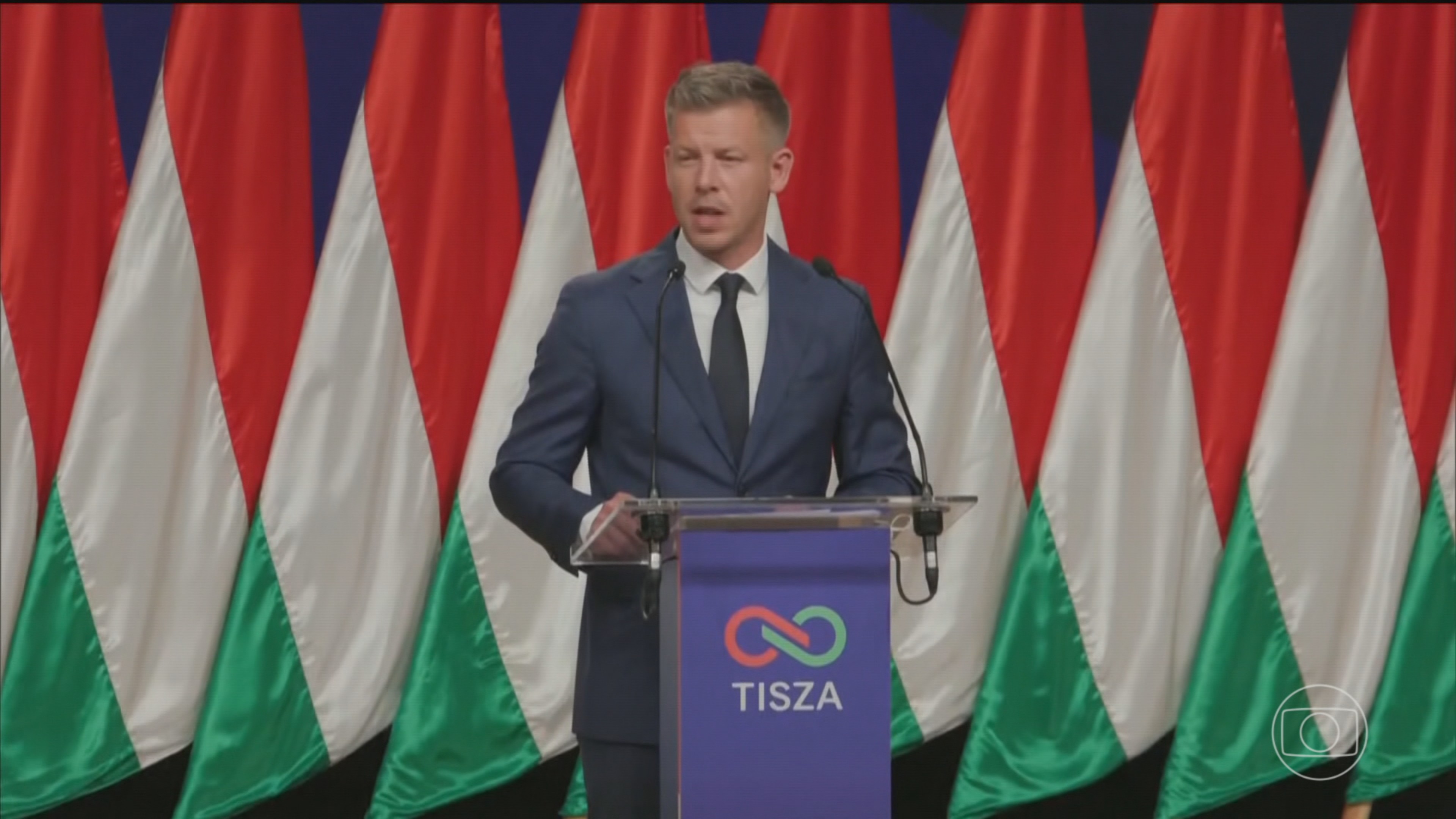 Péter Magyar, futuro primeiro-ministro da Hungria, reafirma que vai reaproximar o país da UE