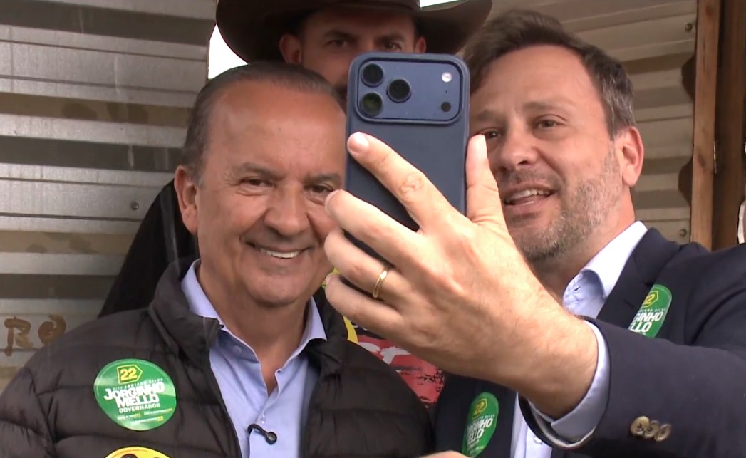 Eleições 2026 em SC: Jorginho Mello visita obras de saúde e reúne com correligionários em Joinville