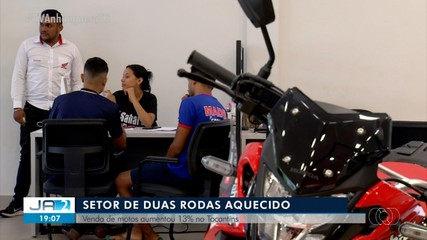 Venda de motos aumenta em 13% no Tocantins