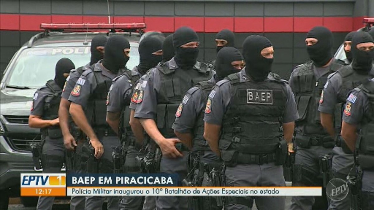 Batalhão de Ações Especiais da Polícia é inaugurado em Piracicaba ...