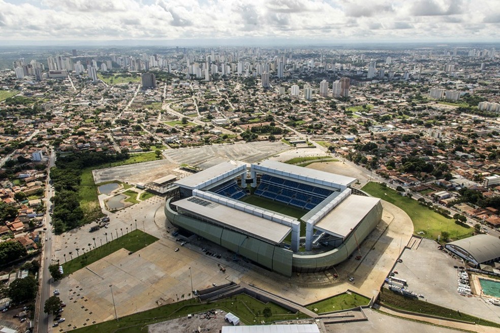 Ambulantes poderão utilizar a área do entorno do estádio para trabalhar — Foto: Portal da Copa