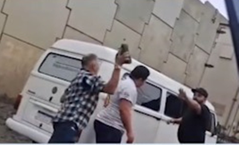 Após se envolver em acidente, caminhoneiro é agredido com pedrada na cabeça em Campina Grande 