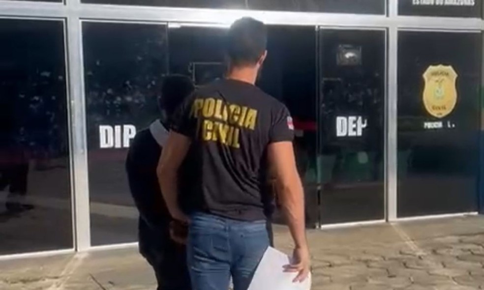 Pris�o ocorreu em Tabatinga, no interior do Amazonas. &mdash; Foto: Divulga��o/PC-AM