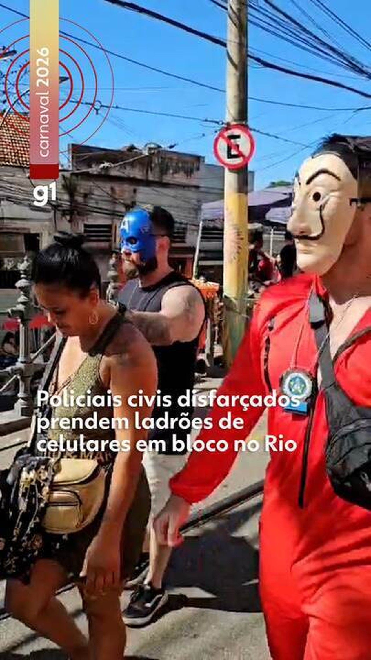 PM prende 458 pessoas e apreende 74 menores durante o carnaval no RJ; 97 celulares foram apreendidos