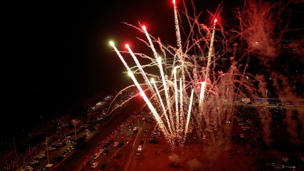 São Luís recebeu 2024 em grande estilo — Foto: Paulo Soares/Grupo Mirante