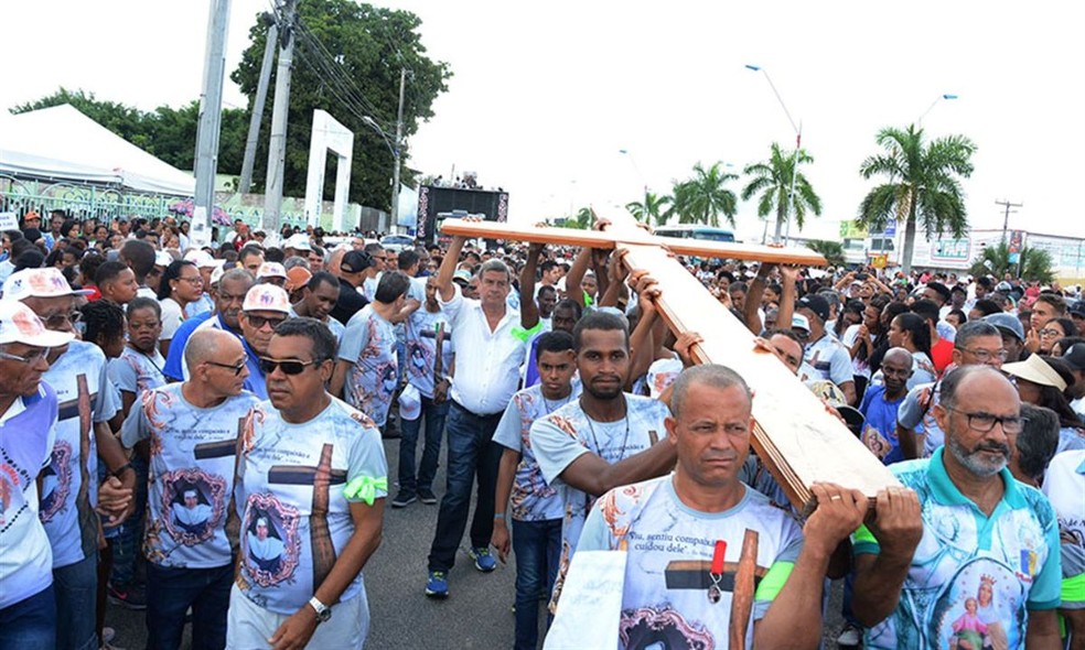 Caminhada do Perdão é reconhecida como Patrimônio Imaterial de Feira de Santana — Foto: Divulgação/Valdenir Lima-PMFS