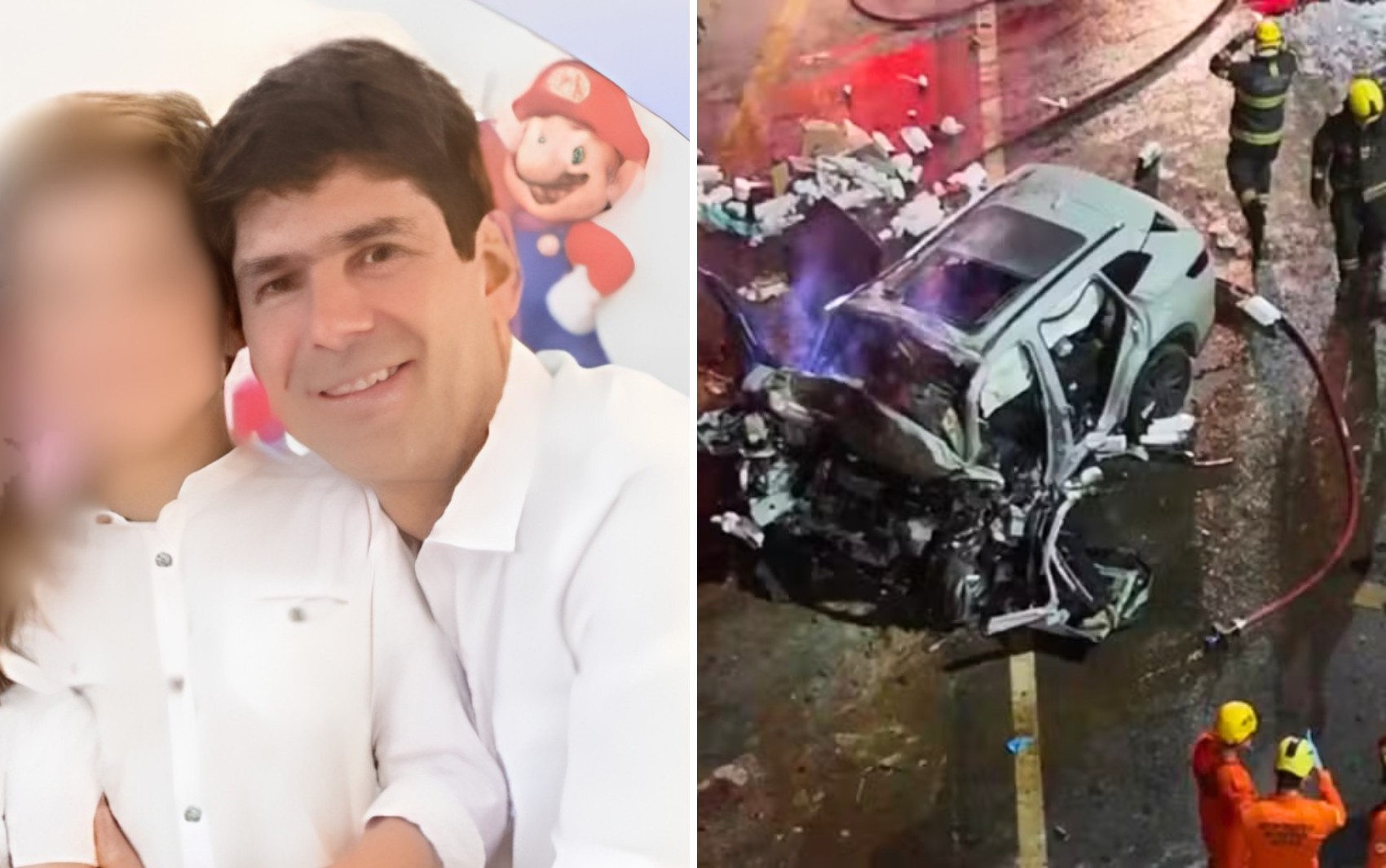 Engenheiro era o motorista que morreu após carro bater contra caminhão e pegar fogo na GO-020; vídeo mostra chamas