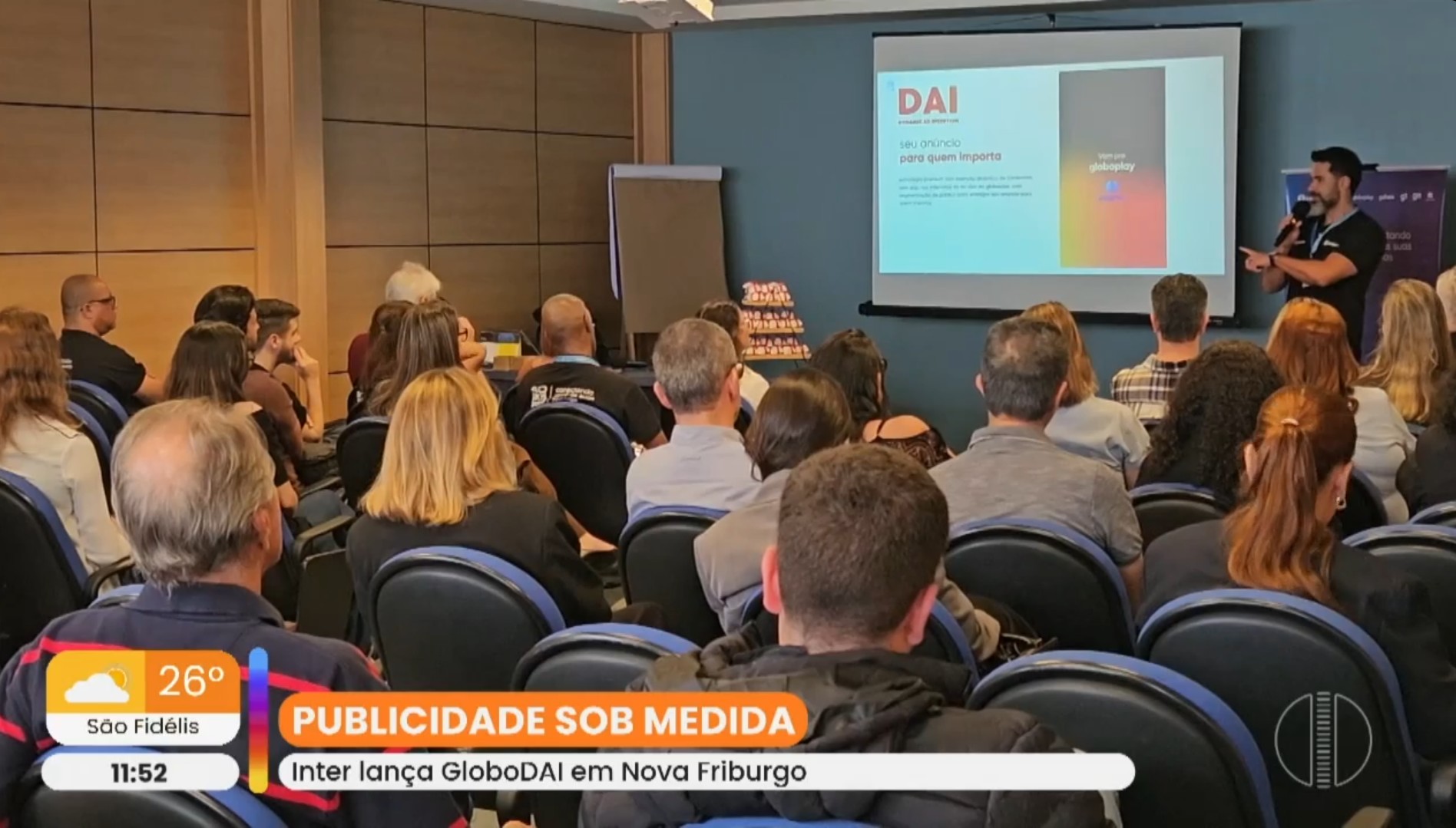 Globo DAI é apresentado ao mercado publicitário em Nova Friburgo