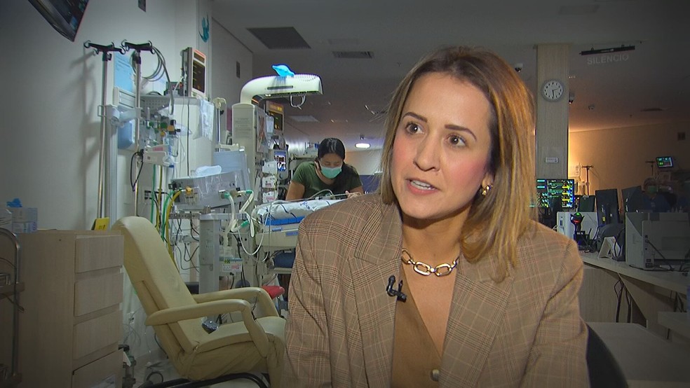 Gabriella Farto, neonatologista — Foto: Reprodução/TV TEM