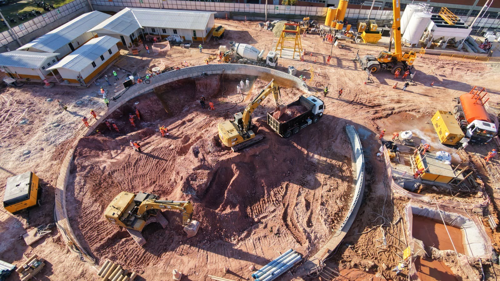 Linha 4-Amarela avança com escavação da futura Estação Taboão da Serra, que será uma das primeiras fora da capital paulista