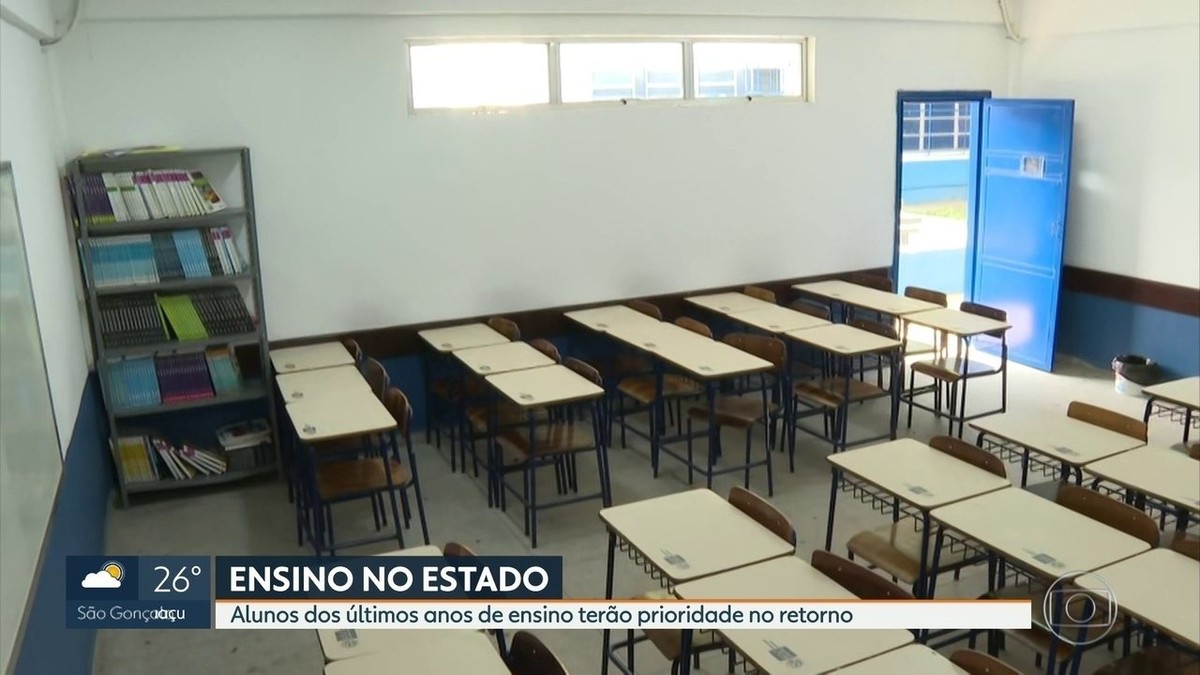 Escolas estaduais do RJ vão priorizar retorno às aulas para alunos dos ...