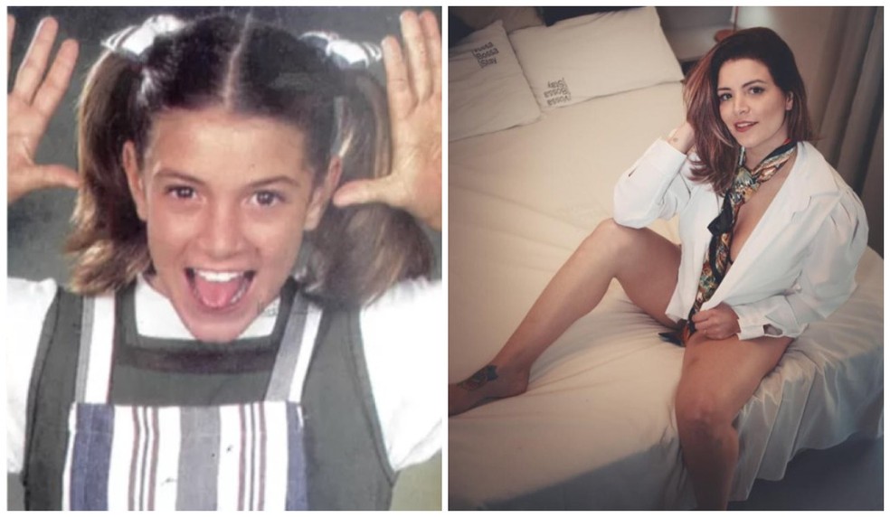 18 de 23
A atriz e ex-Chiquititas Renata Del Bianco. — Foto: Montagem/g1/Reprodução/Acervo pessoal