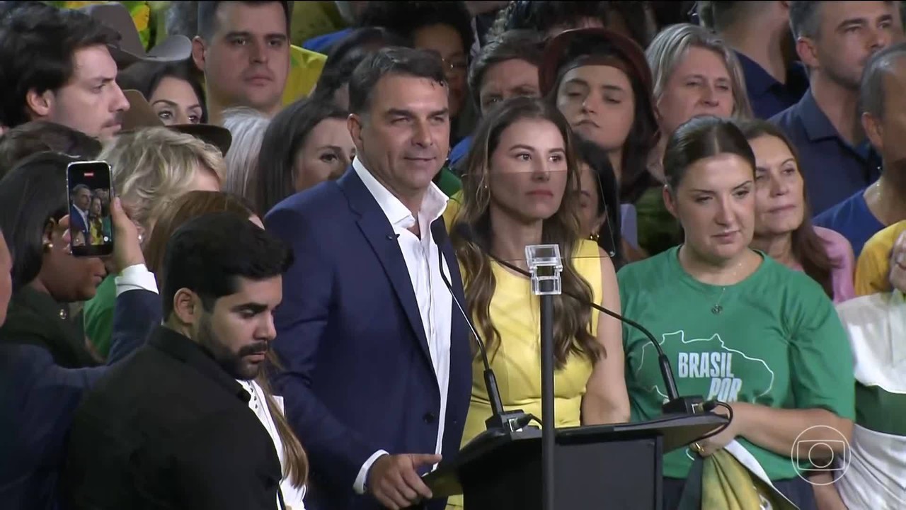 PL oficializa candidatura de Flávio Bolsonaro à Presidência em convenção em SP