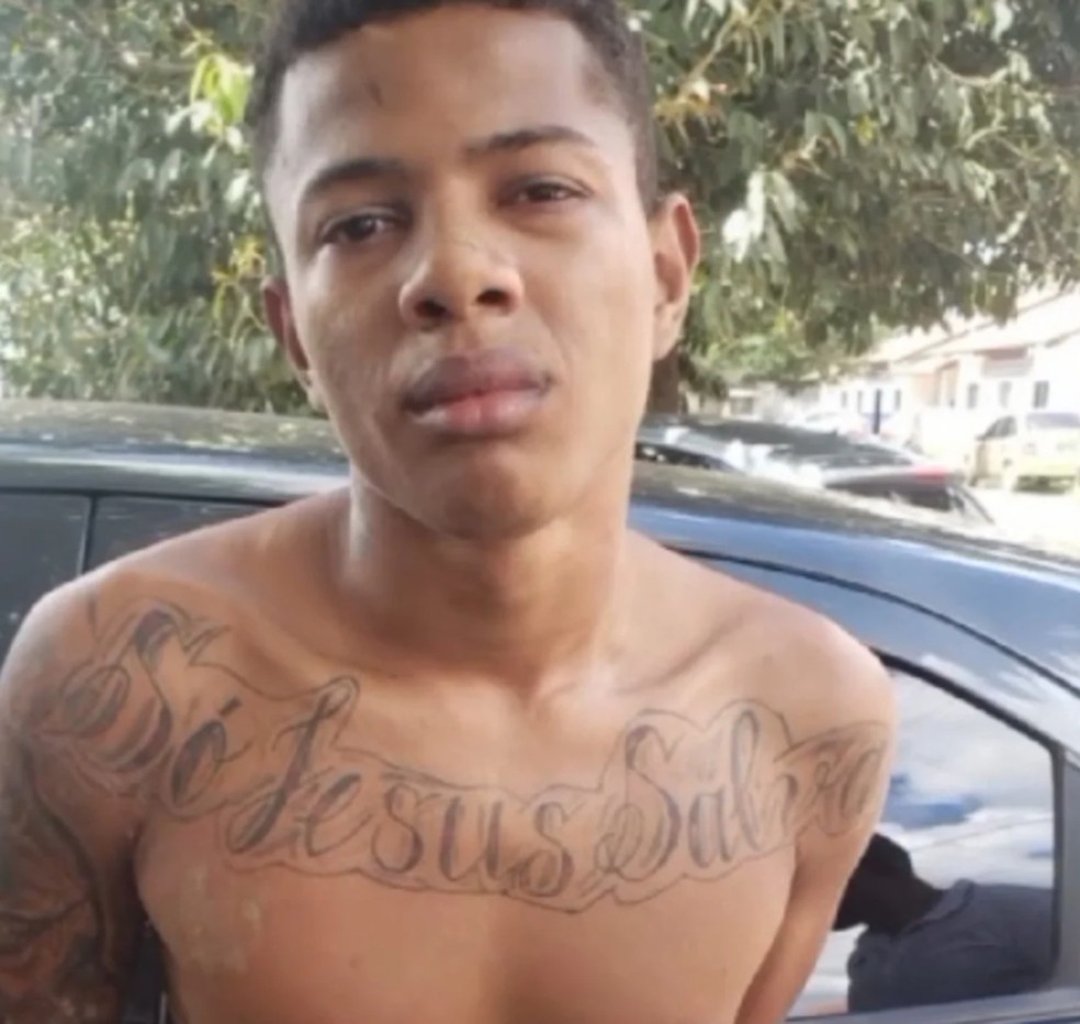 Tarcísio Felipe Costa Abreu, de 24 anos, foi preso no dia 28 de janeiro, em uma quitinete no bairro Sá Viana, em São Luís. — Foto: Divulgação/Redes sociais